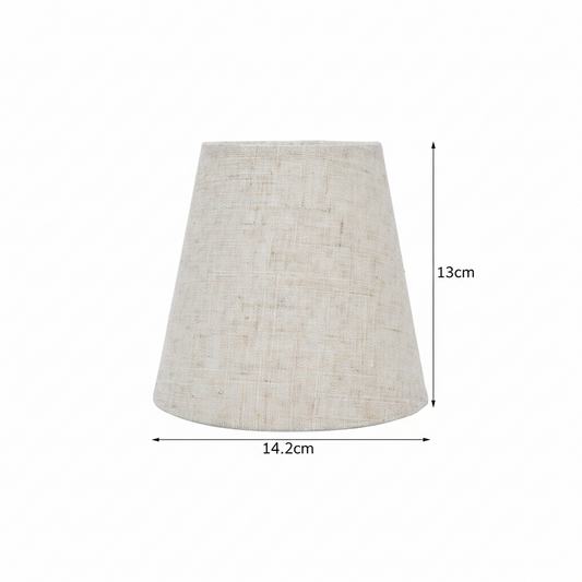 Dimensions de l’abat-jour Castiglione : diamètre 14,2 cm et hauteur 13 cm