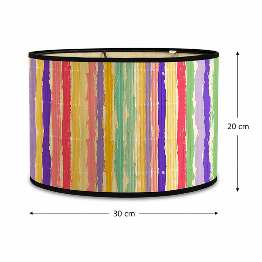 Dimensions de l’abat-jour Rivoli : diamètre 30 cm et hauteur 20 cm