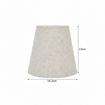 Dimensions de l’abat-jour Castiglione : diamètre 14,2 cm et hauteur 13 cm