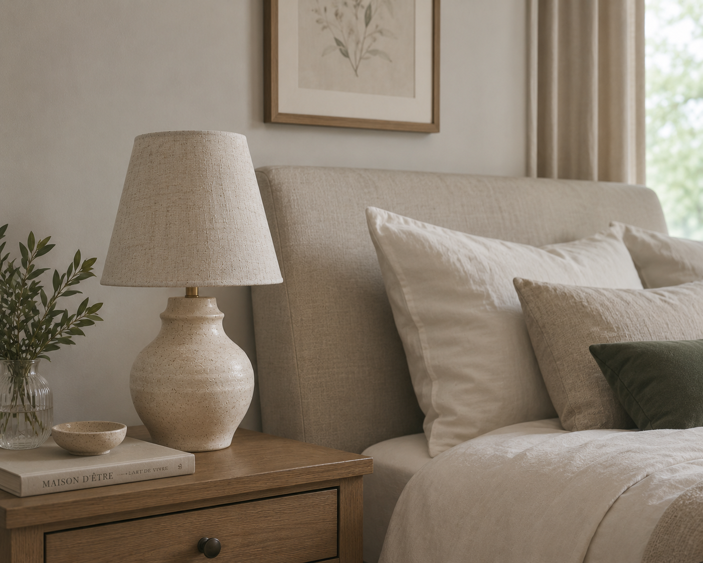 Lot de 2 abat-jours Castiglione dans une chambre claire