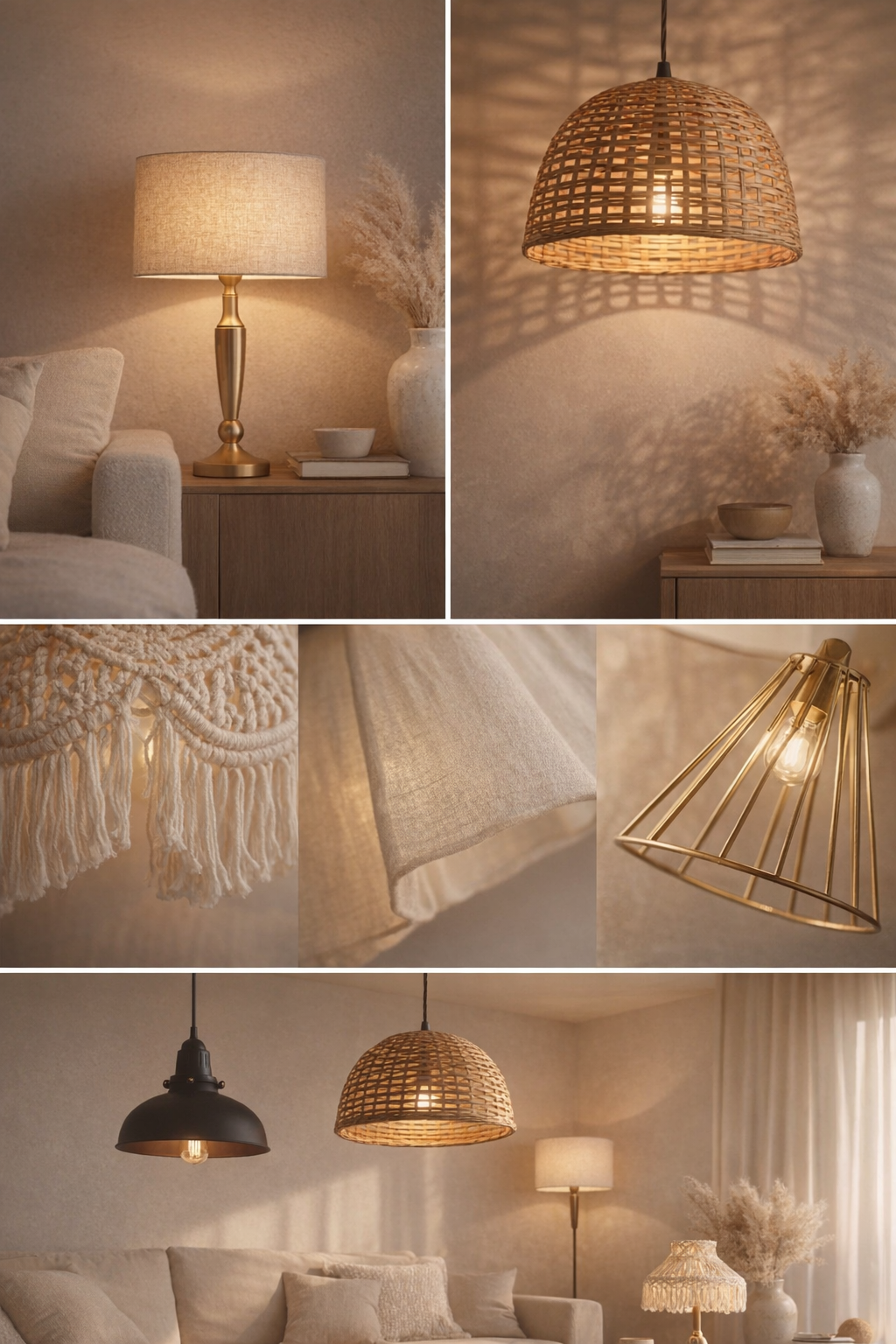 Sélection d’abat-jours décoratifs pour créer une ambiance chaleureuse à la maison